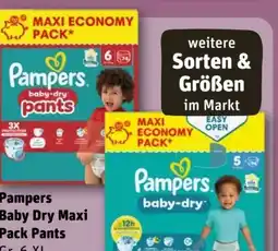 REWE Pampers Big Pack Baby-Dry Pants Angebot