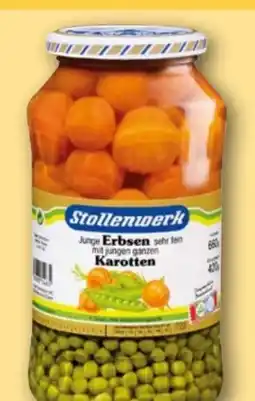 REWE Stollenwerk Erbsen & Karotten Angebot