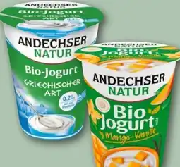 REWE Andechser Natur Bio Joghurt Griechischer Art Angebot