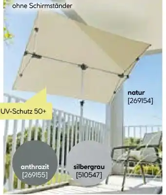 BayWa Schneider Schirme Balkonschirm Novara Angebot