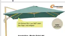 BayWa Schneider Schirme Ampelschirm Rhodos Twist Loft Angebot