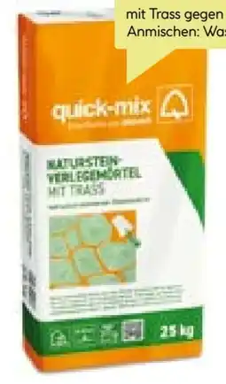 BayWa Quick-Mix Naturstein-Verlegemörtel Angebot