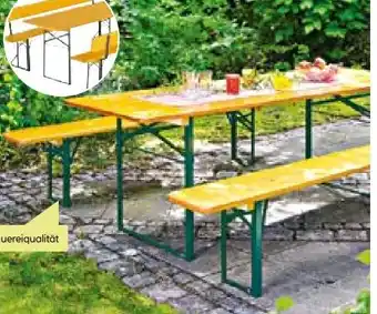 BayWa Biertischgarnitur Angebot