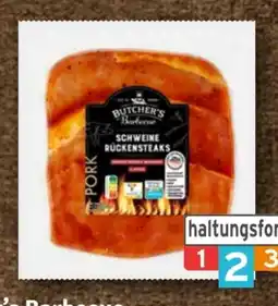 nahkauf Butcher’s Barbecue Schweine-Rückensteaks Angebot