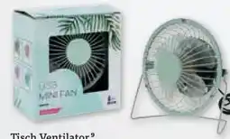 tegut Mini USB-Tisch-Ventilator Angebot