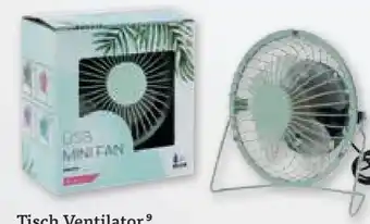 tegut Mini USB-Tisch-Ventilator Angebot