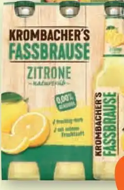 tegut Krombacher Fassbrause Zitrone Angebot