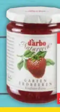 E-Center D’arbo Naturrein Gartenerdbeeren Konfitüre Angebot
