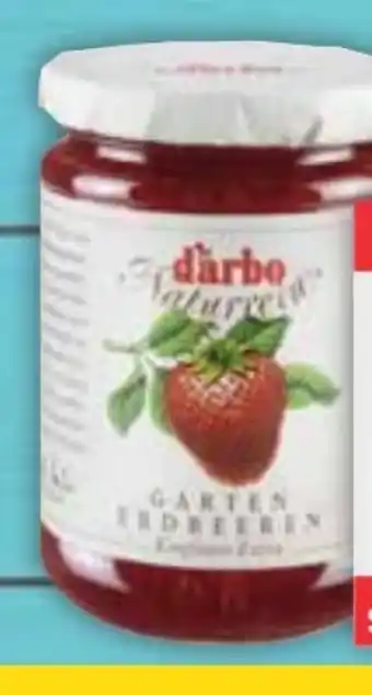 E-Center D’arbo Naturrein Gartenerdbeeren Konfitüre Angebot