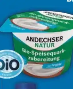 E-Center Andechser Natur Bio-Speisequark Zubereitung Angebot