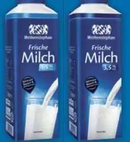 E-Center Weihenstephan Frische Milch Angebot