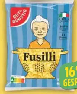 E-Center Gut & Günstig Fusilli Angebot