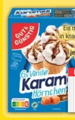 E-Center Gut & Günstig Vanille-Hörnchen Angebot