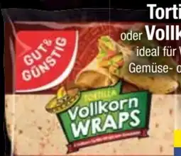 E-Center Gut & Günstig Tortilla Vollkorn Wraps Angebot
