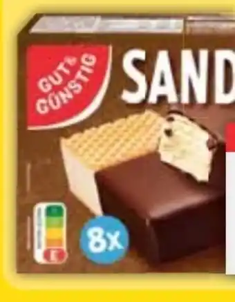E-Center Gut & Günstig Sandwich Eis Classic Angebot