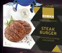 E-Center Edeka Genussmomente Steak Burger Angebot