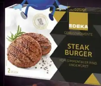 E-Center Edeka Genussmomente Steak Burger Angebot