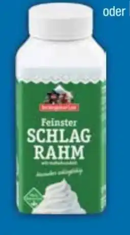 E-Center Berchtesgadener Land Feinster Schlagrahm Angebot