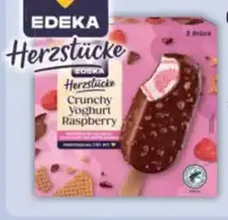 E-Center Edeka Herzstücke Crunchy Yoghurt Raspberry Angebot