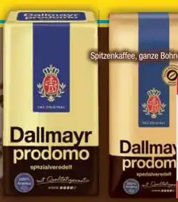 E-Center Dallmayr Prodomo Kaffee Spezialveredelt Angebot