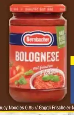 E-Center Bernbacher Pastasoße Angebot