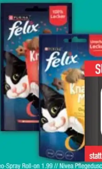 E-Center Purina Felix Katzensnack Angebot