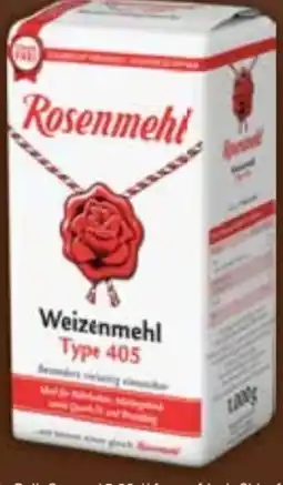 E-Center Rosenmehl Weizenmehl Angebot