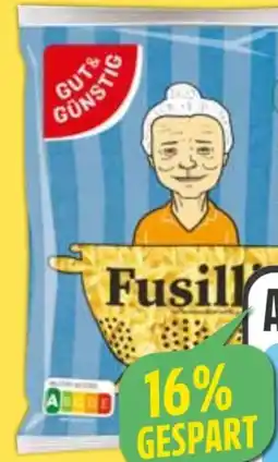 Edeka Gut & Günstig Pasta Angebot