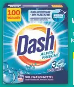 E-Center Dash Waschmittel Pulver Angebot