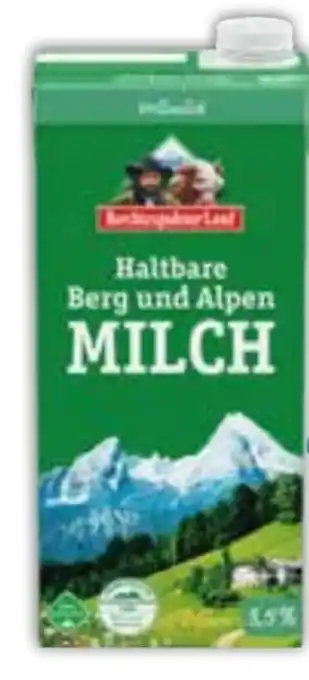 Edeka Berchtesgadener Land Haltbare Bergbauern Milch Angebot