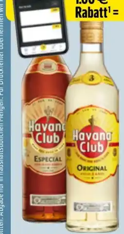 Edeka Xpress Havana Club Original Rum 3 Jahre Angebot