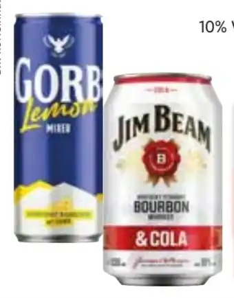 Edeka Jim Beam Bourbon Whiskey & Cola Angebot