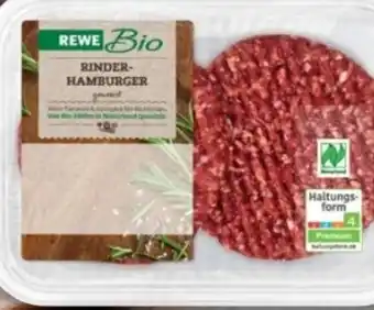 REWE Center Rewe Bio Rinder Hamburger Angebot