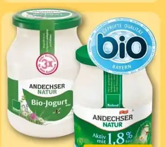 REWE Center Andechser Natur Bio-Joghurt Angebot