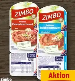 REWE Zimbo Zwiebelmettwurst Angebot