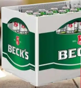 Edeka Beck's Bier Angebot