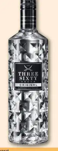 REWE Center Three Sixty Vodka Original Angebot