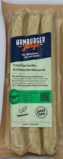 REWE Center Jupiter Repen Hamburger Jungs Vegetarische Kräuterbratwurst Angebot