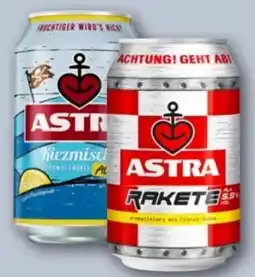 REWE Center Brauerei Astra Rakete Angebot