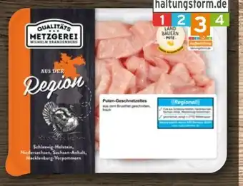 REWE Metzgerei Wilhelm Brandenburg Puten-Geschnetzeltes Angebot