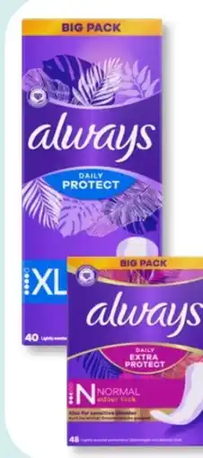 Budni Always Slipeinlagen Daily Protect Angebot