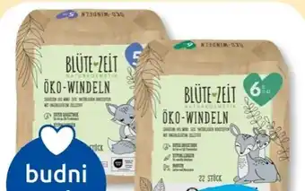 Budni Blütezeit Naturkosmetik Öko-Windeln Angebot