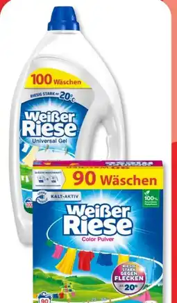Budni Weißer Riese Waschmittel Universal Gel Angebot