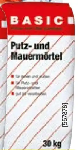 Hellweg Basic Home Putz-und Mauermörtel Angebot