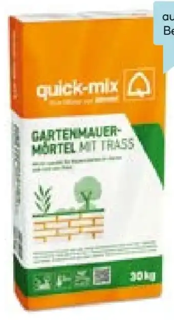 Hellweg Quick-Mix Gartenmauer-Mörtel Angebot