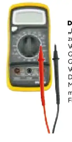 Hellweg Digital-Multimeter DM 250 Angebot