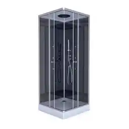 Hellweg Aurlane Komplettdusche Colours Black Angebot