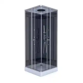 Hellweg Aurlane Komplettdusche Colours Black Angebot