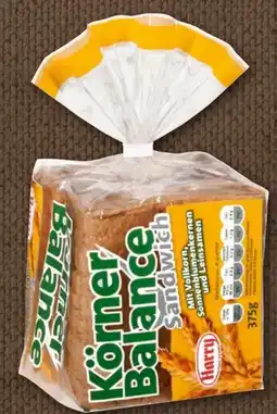 nahkauf Harry Brot Körner Balance Sandwich Angebot