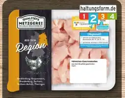REWE Metzgerei Wilhelm Brandenburg Hähnchen-Geschnetzeltes Angebot